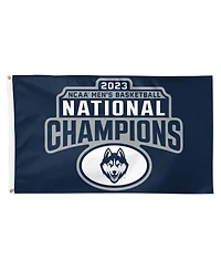 Wincraft UConn Huskies 2023 Ncaa Men's Basketball National Champions One-Sided Deluxe 3' x 5' Flag