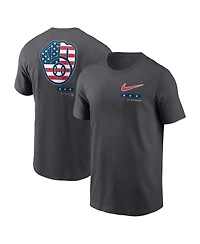 Men's Nike Anthracite Milwaukee Brewers Americana T-shirt