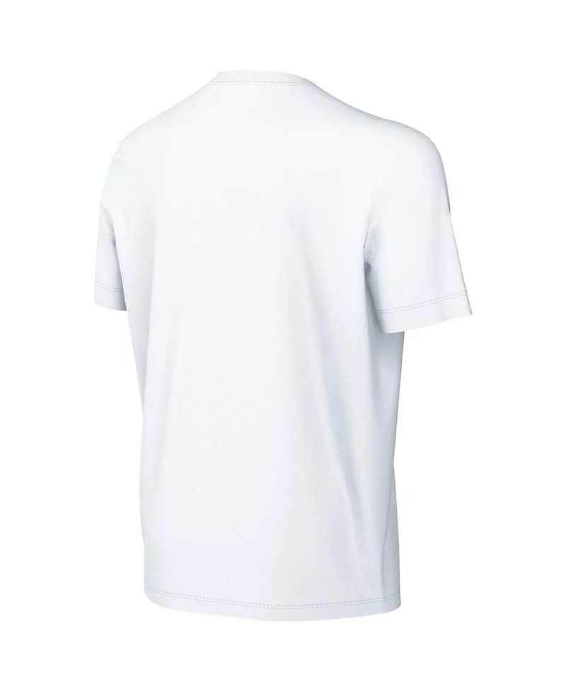 Big Boys and Girls Nike White Usmnt Swoosh T-shirt