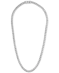 Bulova Men's Link Chain 22" Necklace in Stainless Steel