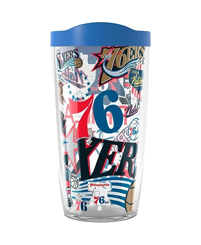 Tervis Tumbler Philadelphia 76ers 16 Oz Allover Classic Tumbler