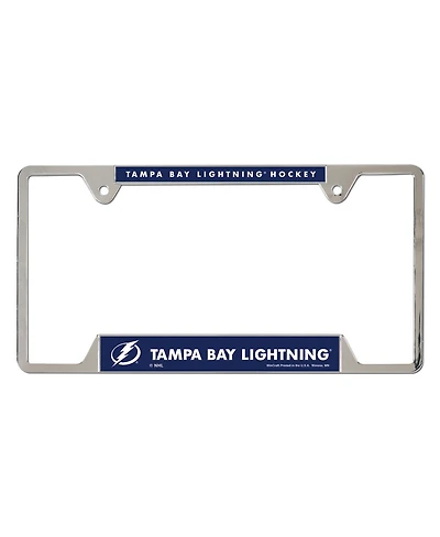 Wincraft Tampa Bay Lightning Team Logo Metal License Plate Frame
