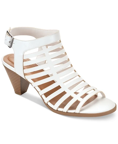 Style & Co Women's Haileyy Caged Upper Cone Heel Dress Sandals, Created for Macy's