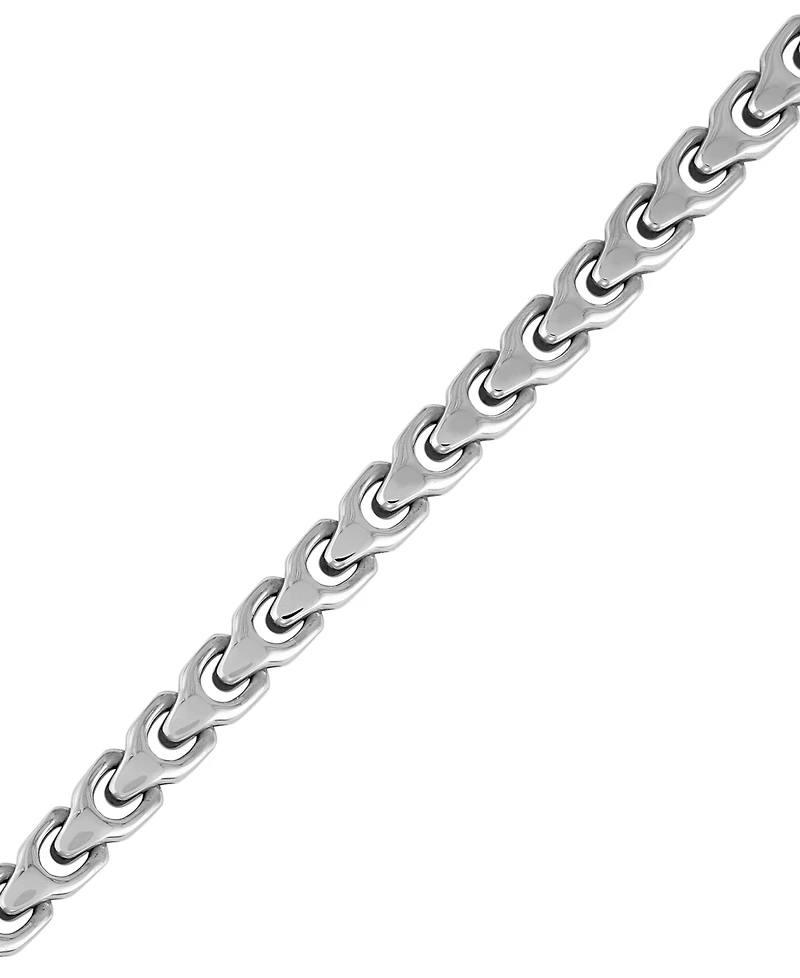 Bulova Men's Link Bracelet in Stainless Steel