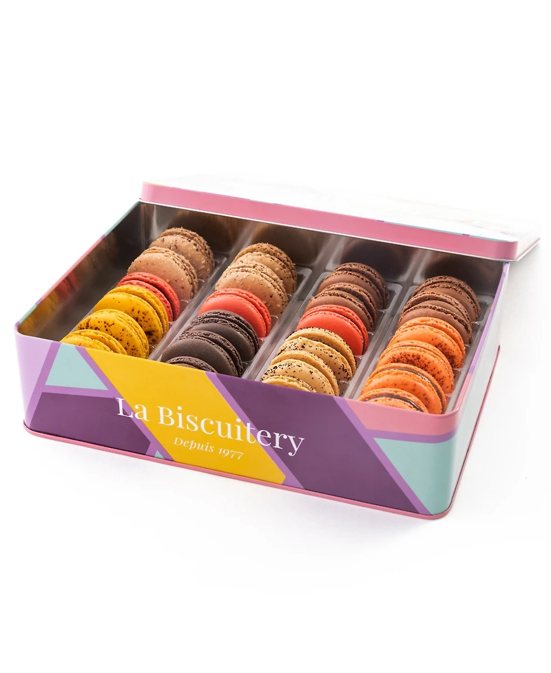 La Biscuitery The Chocoholic Box of 24 Macarons