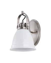 Phineas 7" 1-Light Farmhouse Bohemian Iron Led Vanity