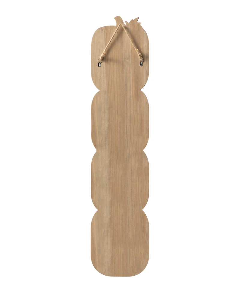 Glitzhome 42" H Fall Wood Stacked Pumpkin Porch Decor