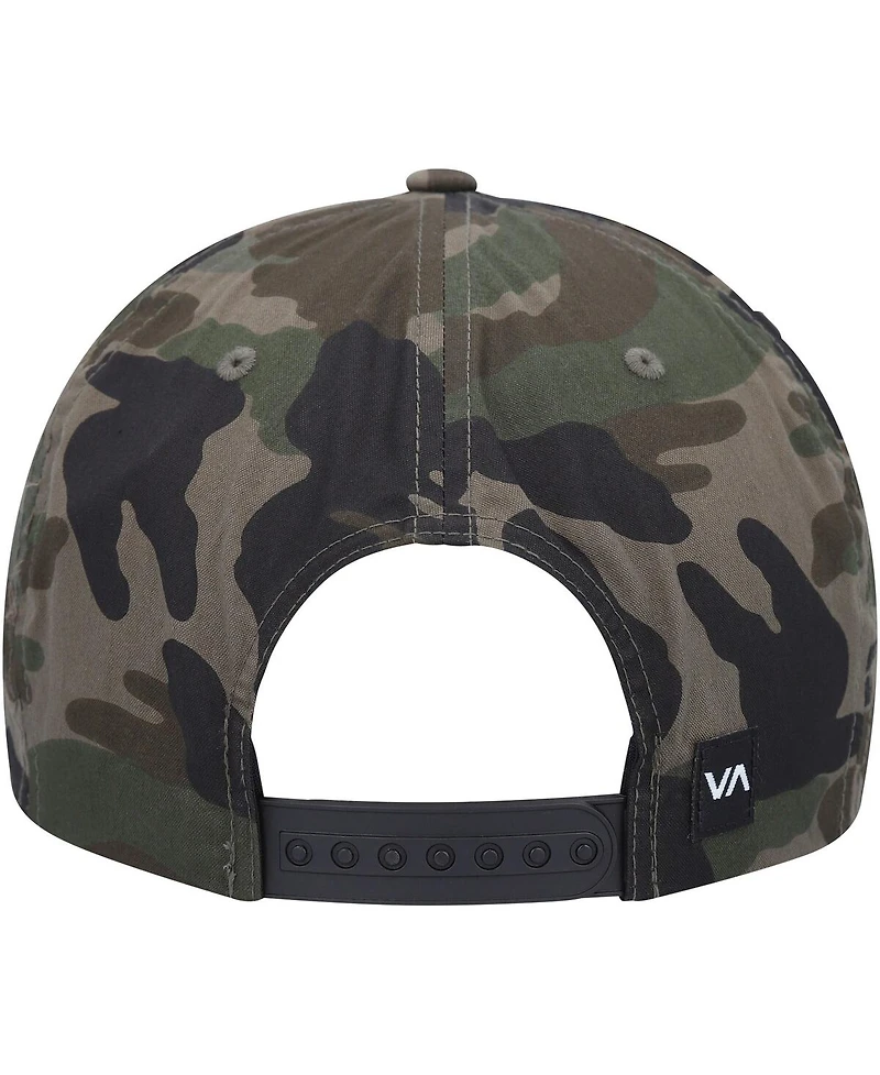 Men's Rvca Camo Commonwealth Adjustable Snapback Hat