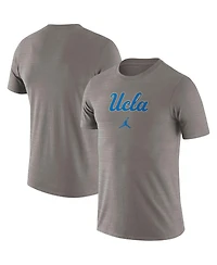 Men's Jordan Heather Gray Ucla Bruins Team Issue Velocity Performance T-shirt