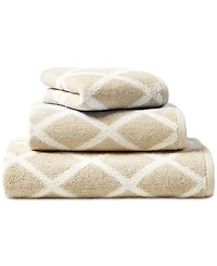 Lauren Ralph Sanders Diamond Cotton Bath Towel, 30" x 56"