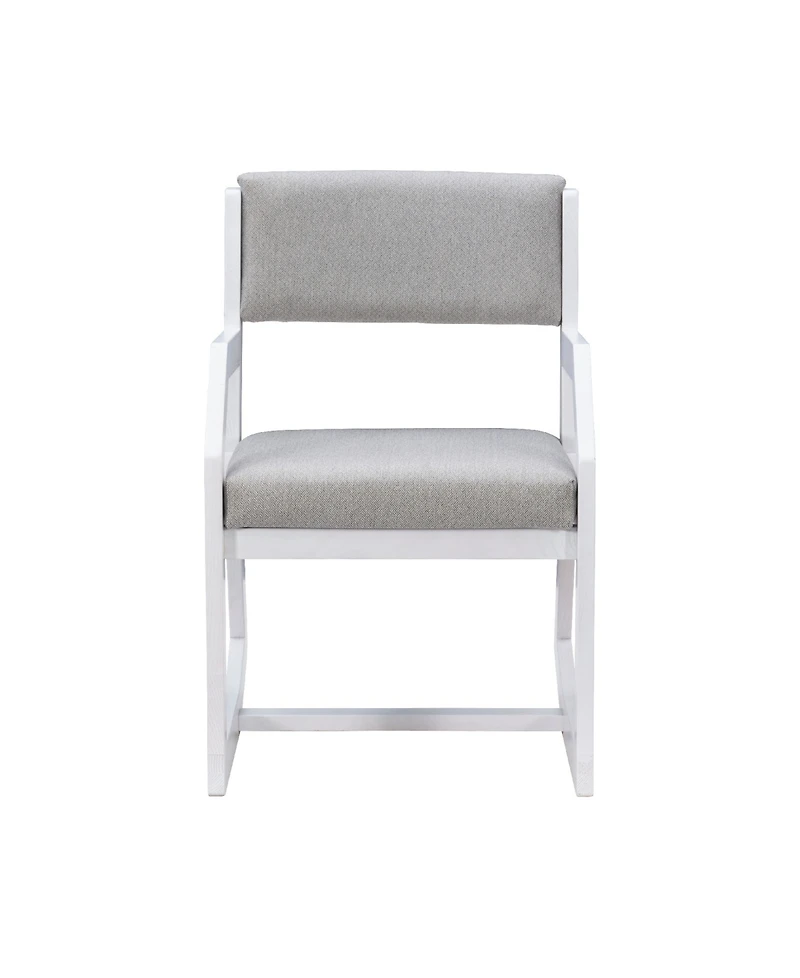 Linon Home Decor Alles 2-Position Sled Base Accent Chair