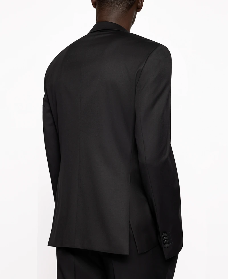 Boss by Hugo Men's Virgin-Wool Extra-Slim-Fit Suit Jacket