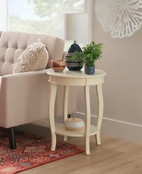 Powell Furniture Andover Round Side Table