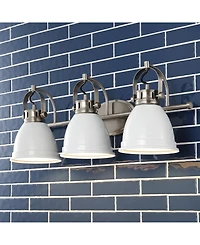 Phineas 25.5" 3-Light Farmhouse Bohemian Iron Led Vanity