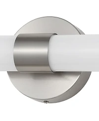 Brooks 20.13" 1-Light Industrial Mid-Century Iron Integrated Led Vanity Light