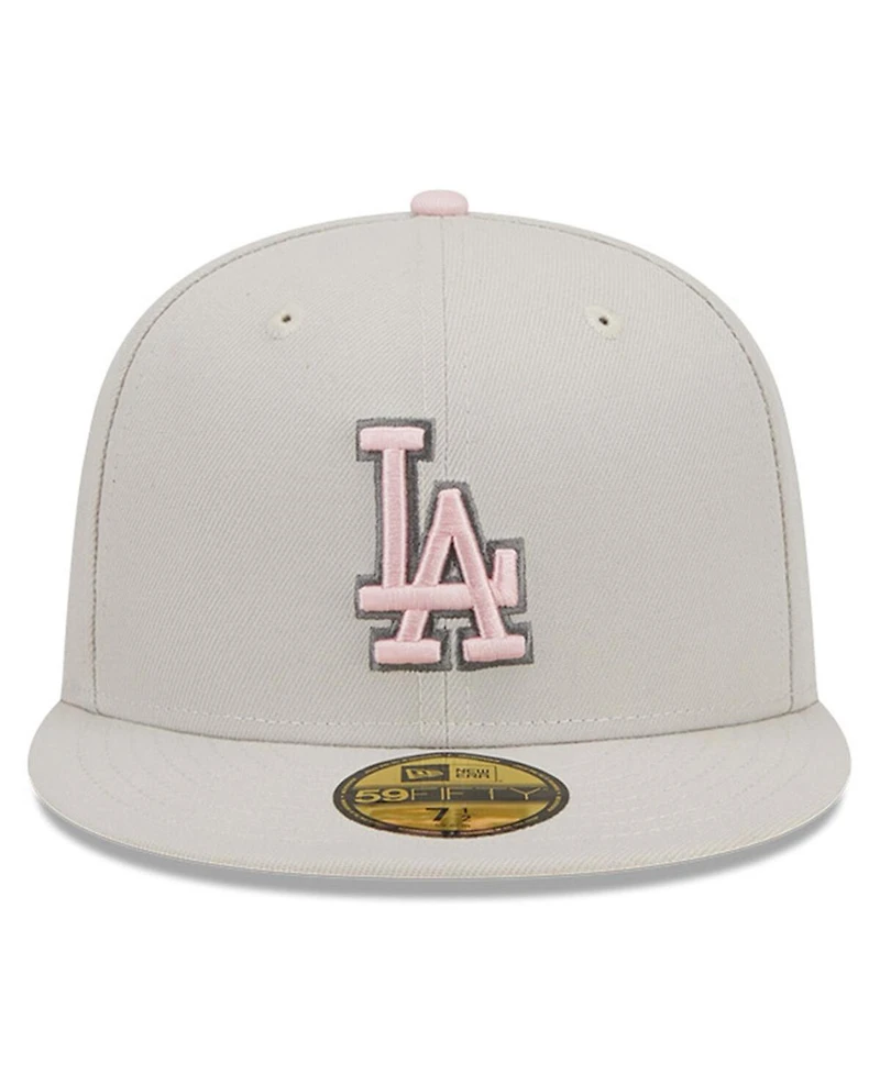 Men's New Era Khaki Los Angeles Dodgers 2023 Mother's Day On-Field 59FIFTY Fitted Hat