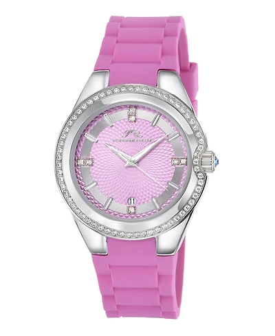 Porsamo Bleu Women's Guilia Stainless Steel and Silicone Strap Watch 1122BGUS