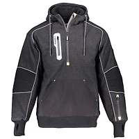 RefrigiWear Men's Extreme Hybrid Sweatshirt Heavy Duty Hoodie, Insulated Work Pullover