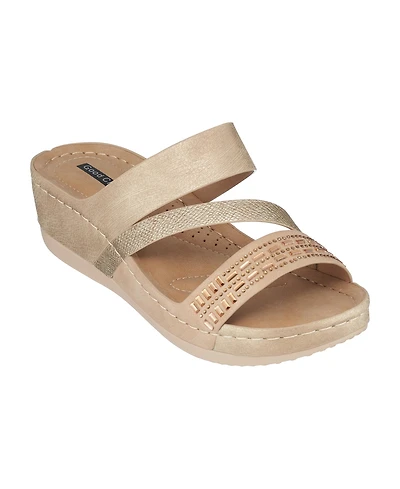 Gc Shoes Women's Tera Wedge Sandals
