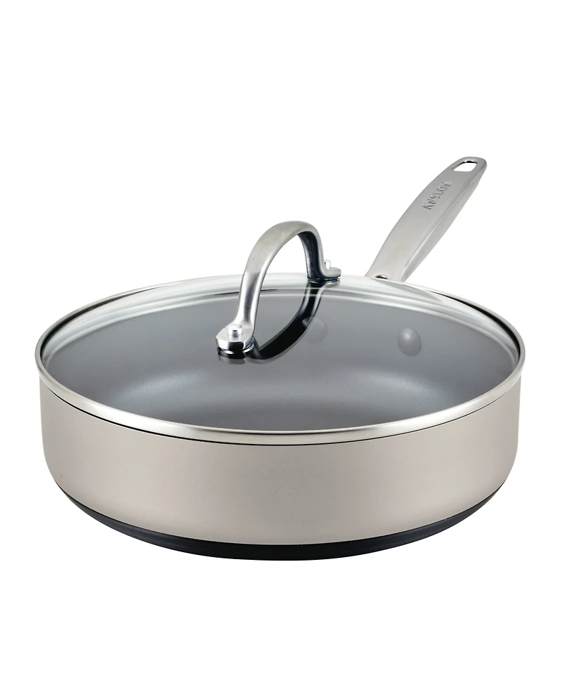 Anolon Achieve Hard Anodized Nonstick 3 Quart Saute Pan with Lid
