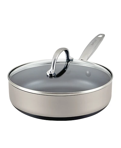 Anolon Achieve Hard Anodized Nonstick 3 Quart Saute Pan with Lid