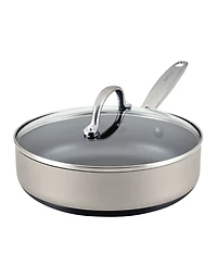 Anolon Achieve Hard Anodized Nonstick 3 Quart Saute Pan with Lid