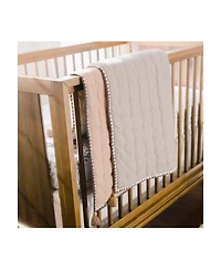 Crane Baby Baby Boys or Baby Girls Ezra Copper Quilted Blanket