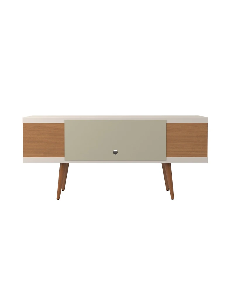 Manhattan Comfort Utopia 53.14" 4-Shelf Tv Stand Fits TVs up to 50"