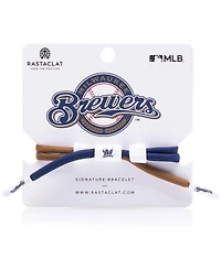 Men's Rastaclat Milwaukee Brewers Signature Outfield Bracelet