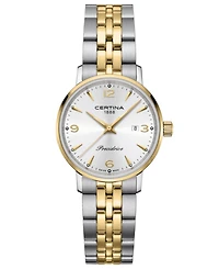 Certina Women's Swiss Ds Caimano Two-Tone Stainless Steel Bracelet Watch 28mm