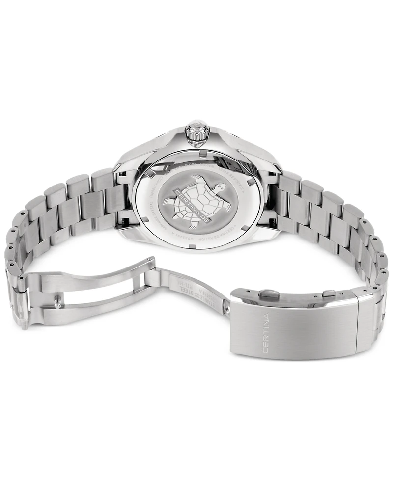 Certina Men's Swiss Ds Action Stainless Steel Bracelet Watch 43mm