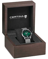 Certina Men's Swiss Automatic Ds-1 Big Date Stainless Steel Mesh Bracelet Watch 41mm