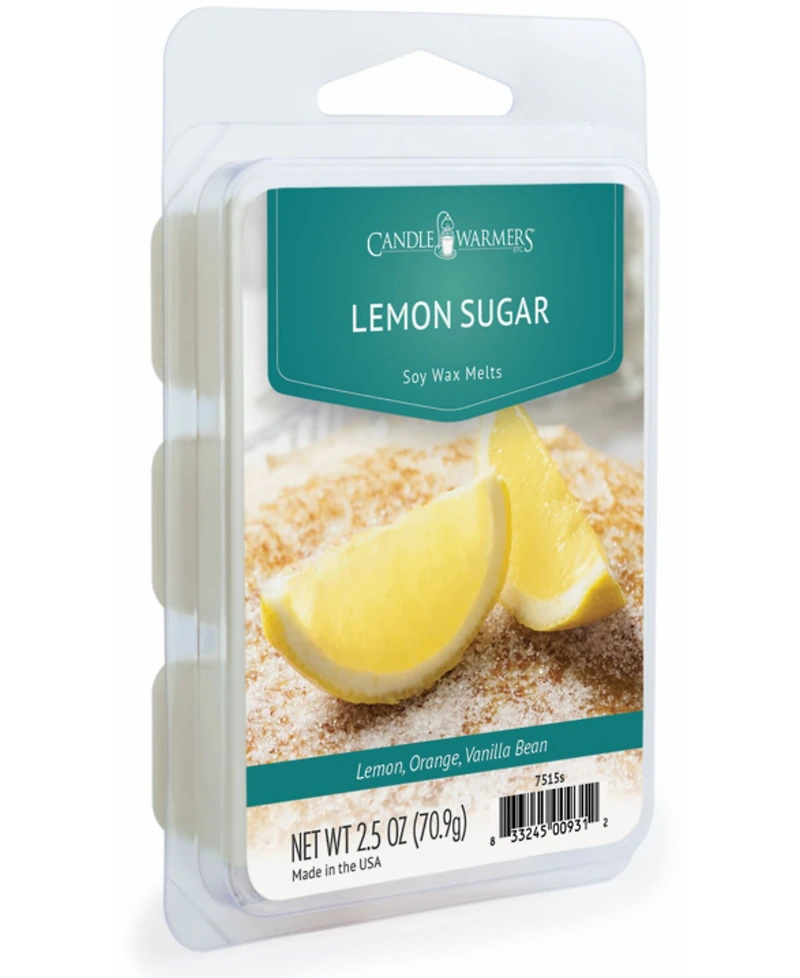 Sugared Citrus and Lemon Sugar 2.5 oz Wax Melts, Set of 8