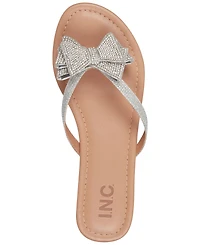 I.n.c. International Concepts Women's Mabae Bow Flat Sandals, Created for Macy's