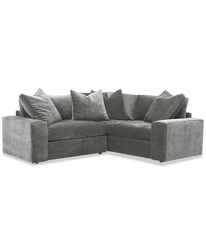 Michola 2-Pc. Fabric L-Shape Sectional Sofa, Created for Macy's