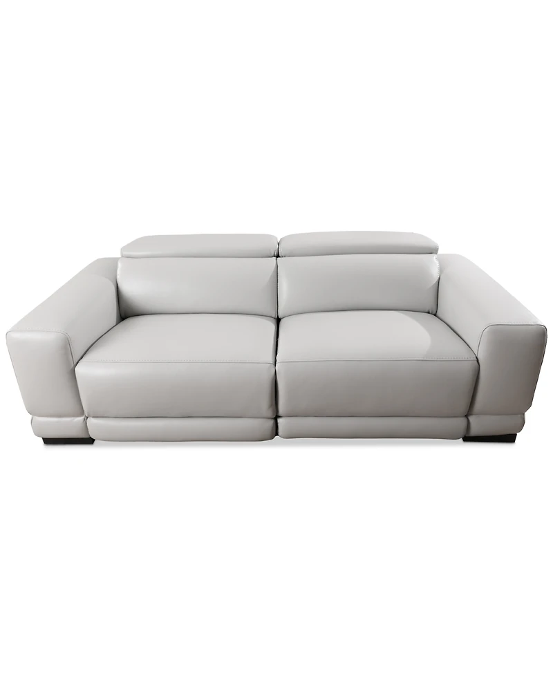 Closeout! Krofton 2-Pc. Beyond Leather Fabric Sofa with 2 Power Motion Recliners, Created for Macy's