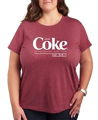 Hybrid Apparel Trendy Plus Coca Cola Graphic T-shirt