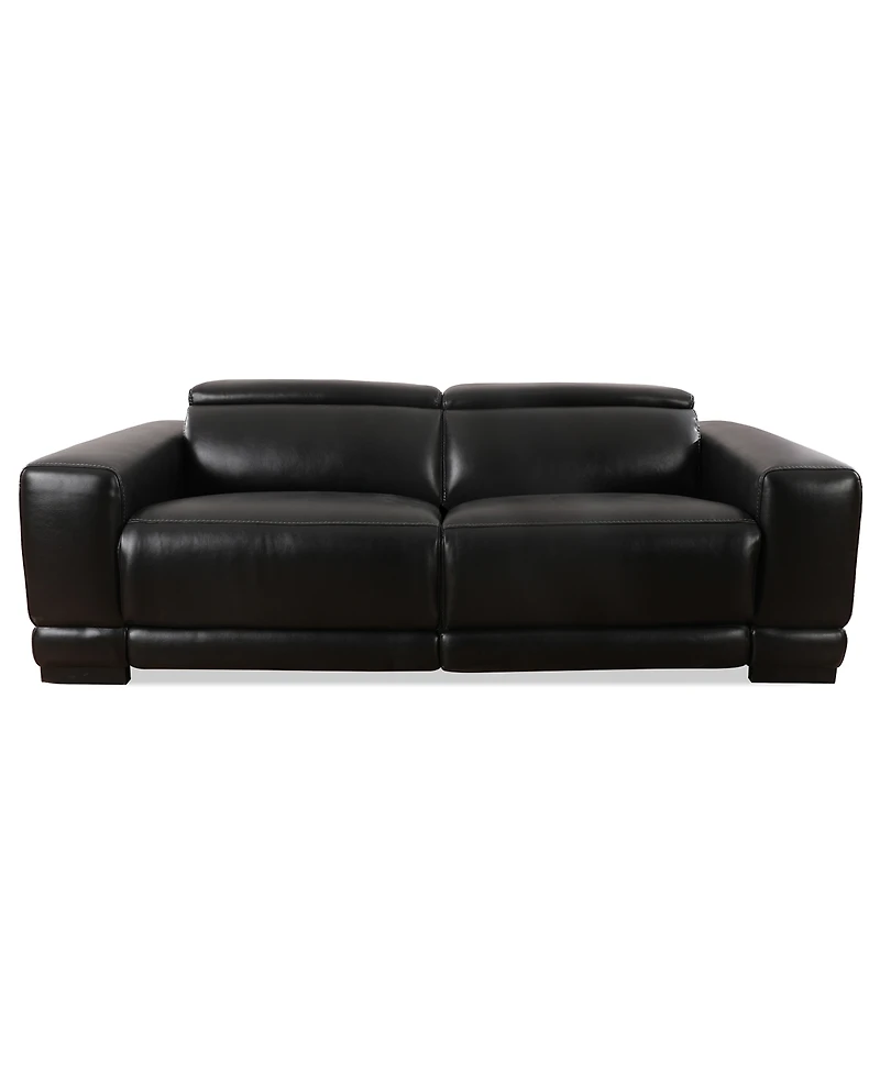 Closeout! Krofton 2-Pc. Beyond Leather Fabric Sofa with 2 Power Motion Recliners, Created for Macy's