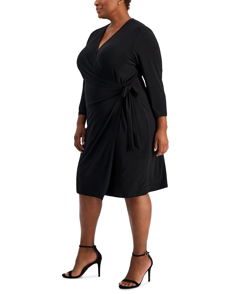 Anne Klein Plus Classic Wrap Dress