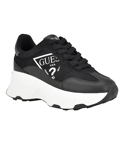 Guess Women's Calebb Chunky Platform Fashion Sneakers