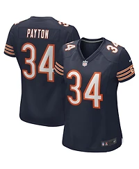 Women's Nike Walter Payton Navy Chicago Bears Game Retired Player Jersey