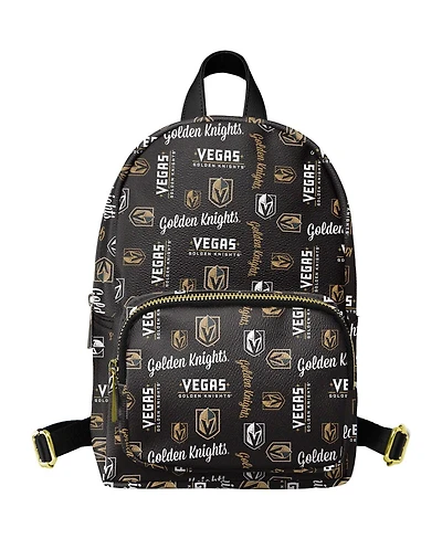 Youth Girls Foco Black Vegas Golden Knights Repeat Brooklyn Mini Backpack