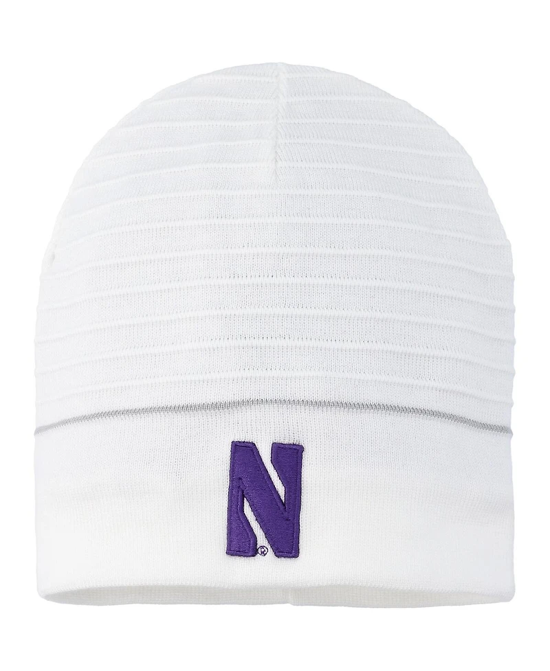 Men's Under Armour White Northwestern Wildcats 2022 Sideline Lifestyle Cgi Performance Beanie