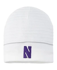 Men's Under Armour White Northwestern Wildcats 2022 Sideline Lifestyle Cgi Performance Beanie