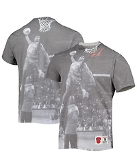 Men's Mitchell & Ness Nate Robinson Heather Gray New York Knicks Above The Rim T-shirt