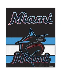 Wincraft Miami Marlins Ultra Plush 50" x 60" Throw Blanket