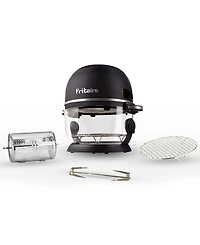 Fritaire Self Cleaning Glass Bowl Air Fryer Set, 4 Piece