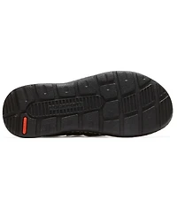 Rockport Men's Darwyn Leather Strap Sandal