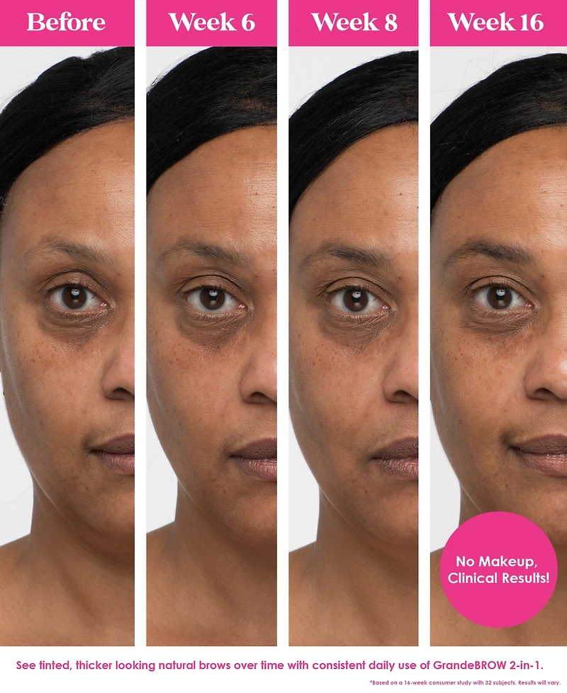 Grande Cosmetics GrandeBROW 2-In-1 Tinted Brow Gel + Enhancing Serum