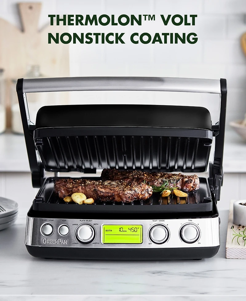 GreenPan Elite Multi Grill, Griddle, Waffle Maker